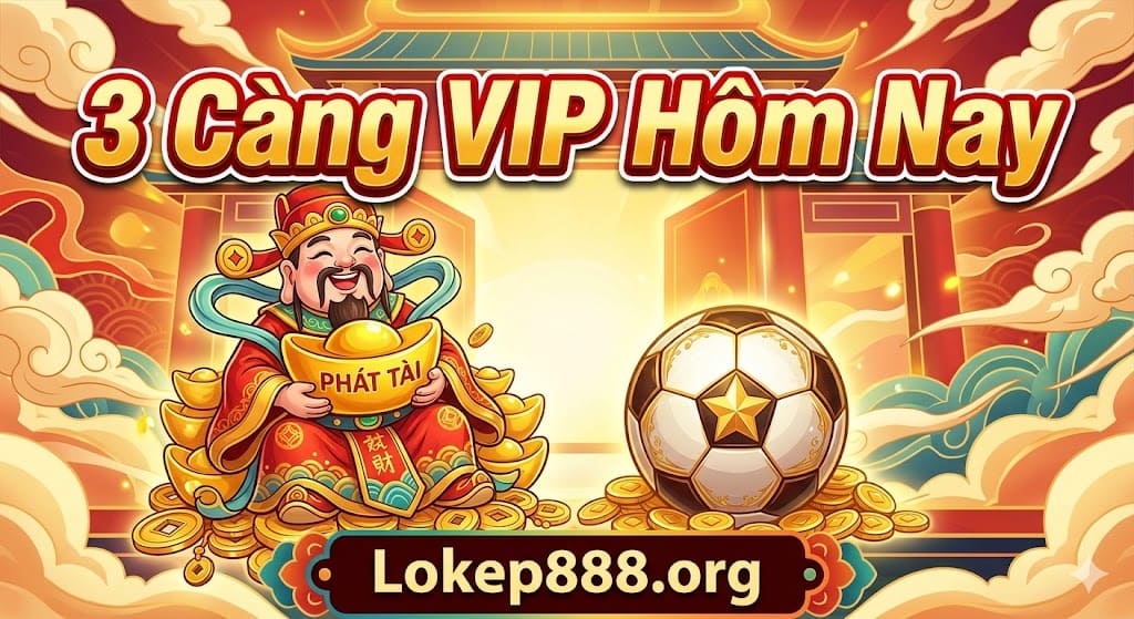 3 Càng VIP Hôm Nay