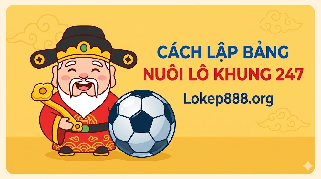 Cách Lập Bảng Nuôi Lô Khung 247 Chuẩn Nhất