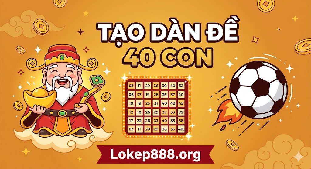 Phương Pháp Tạo Dàn Đề 40 Con