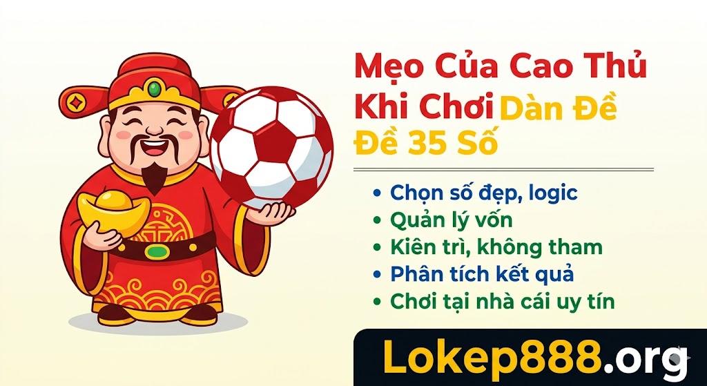 Mẹo Của Cao Thủ Khi Chơi Dàn Đề 35 Số
