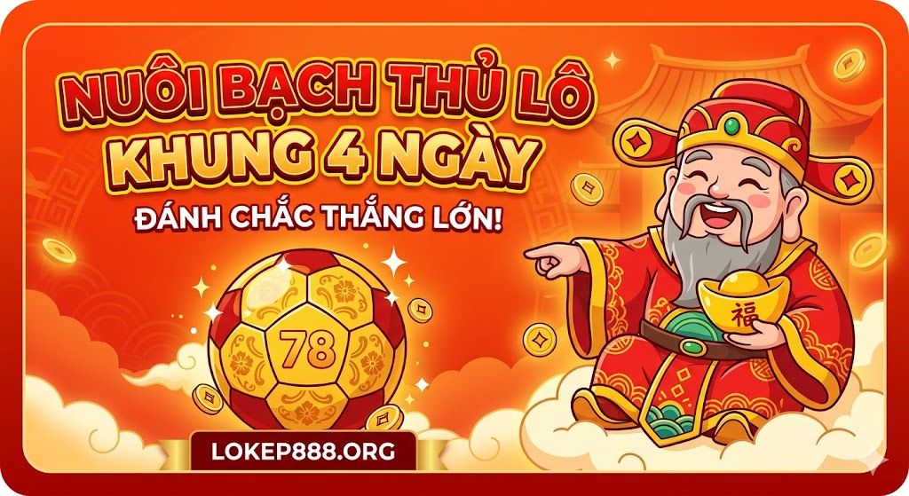 Cách Vào Tiền Nuôi Bạch Thủ Lô Khung 4 Ngày